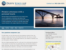 Tablet Screenshot of duffykekel.com